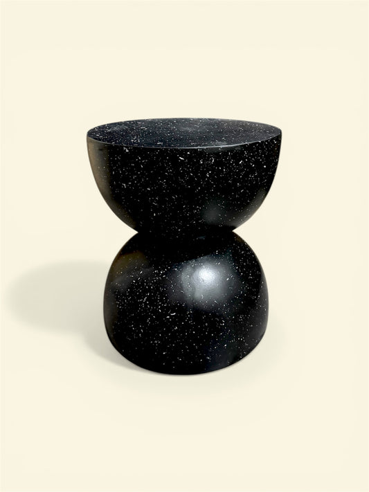 Tavolino Mezza Sfera nero #007
