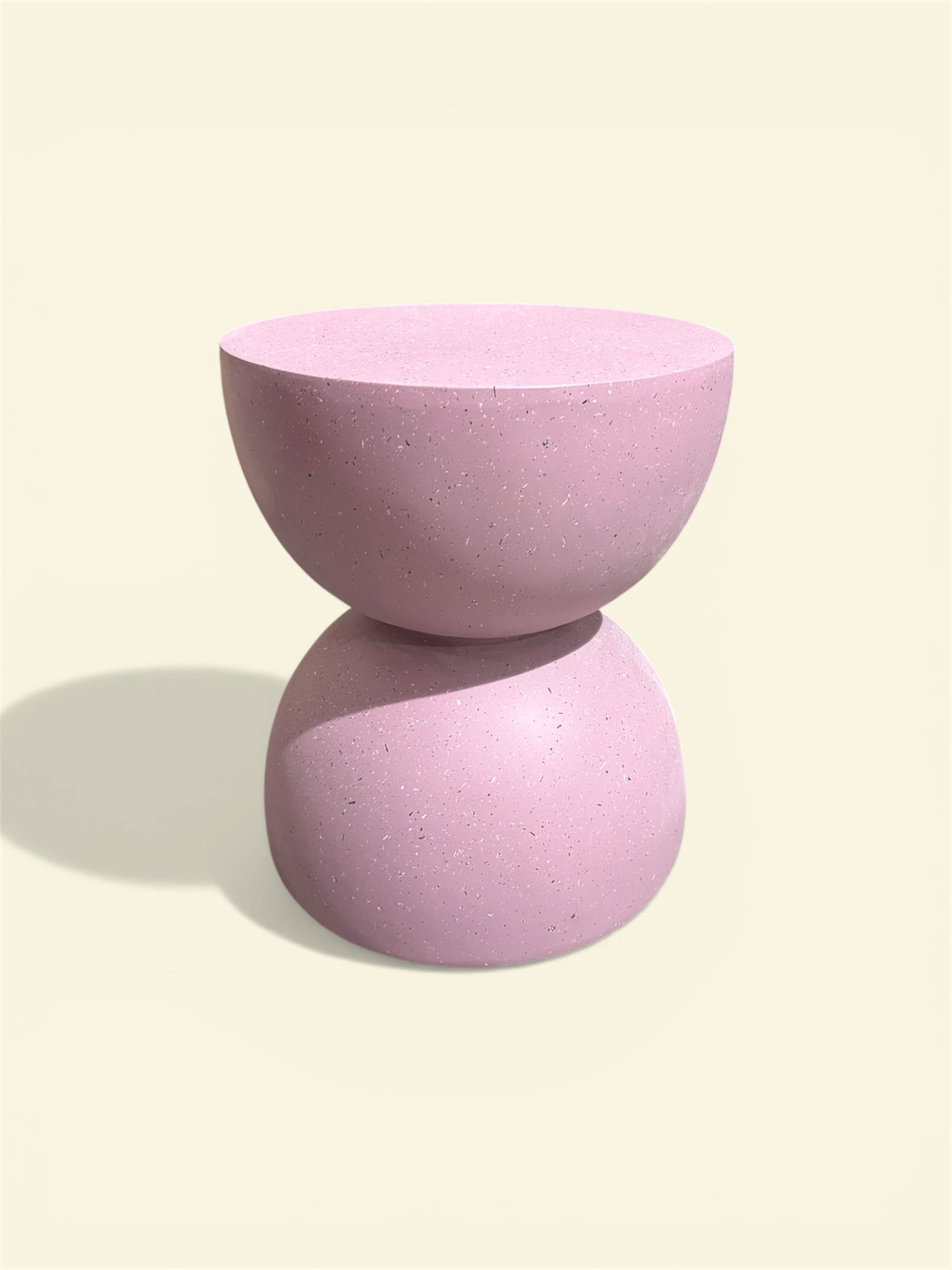 Tavolino Mezza Sfera rosa #008