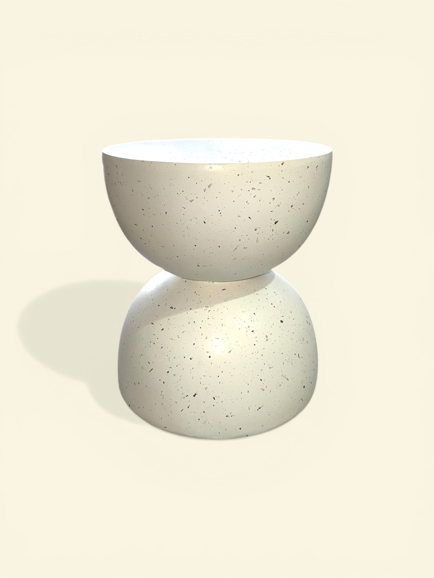 Tavolino Mezza Sfera bianco #013