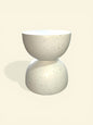 Tavolino Mezza Sfera bianco #013