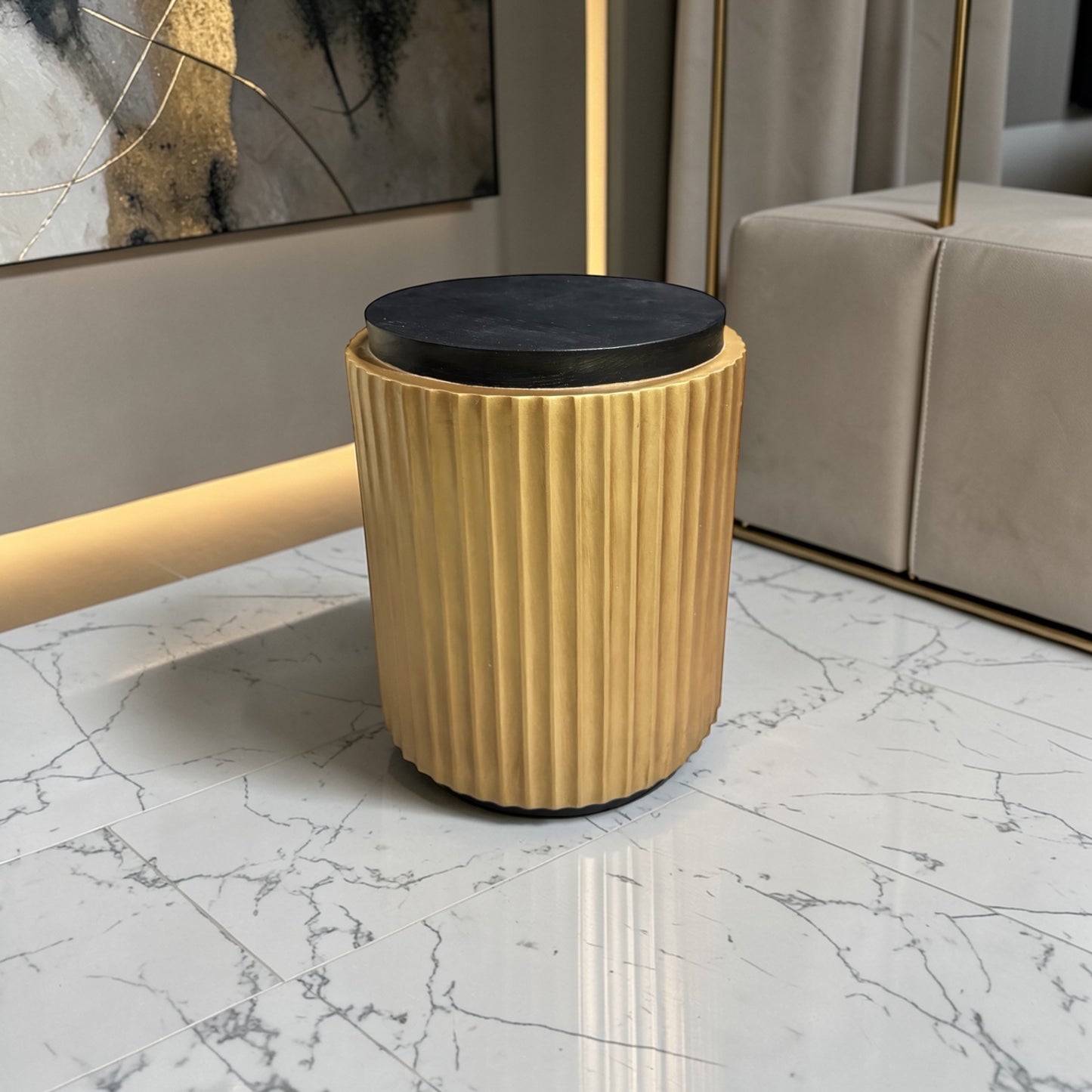 Tavolino Colonna Oro #11